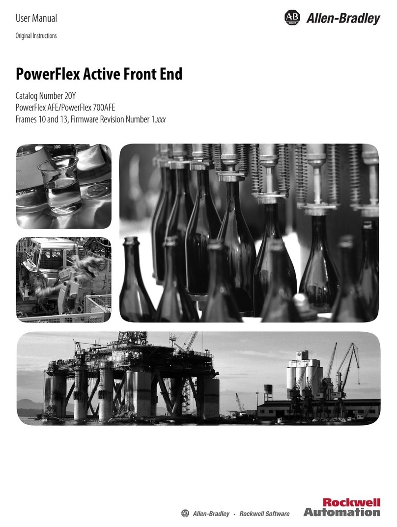 Rockwell Automation Allen-Bradley PowerFlex Active Front End... User manual