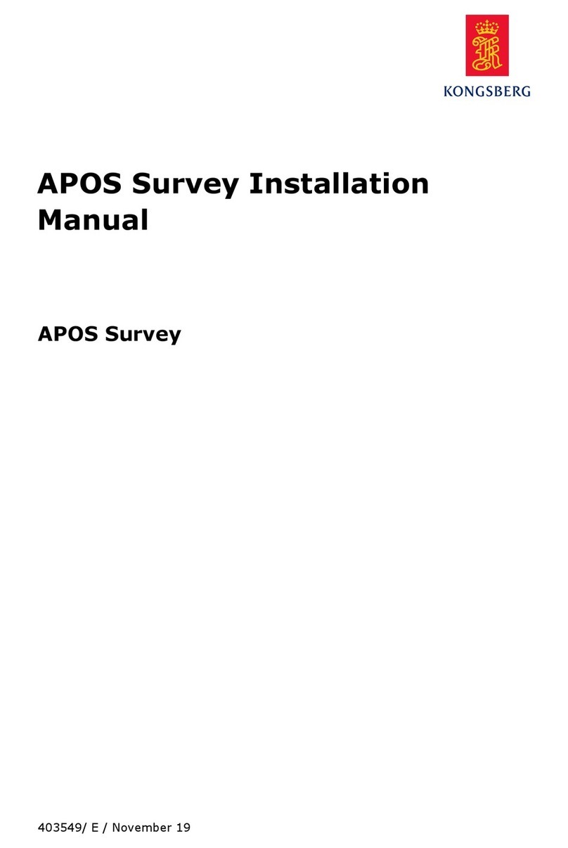 Kongsberg APOS Survey installation manual