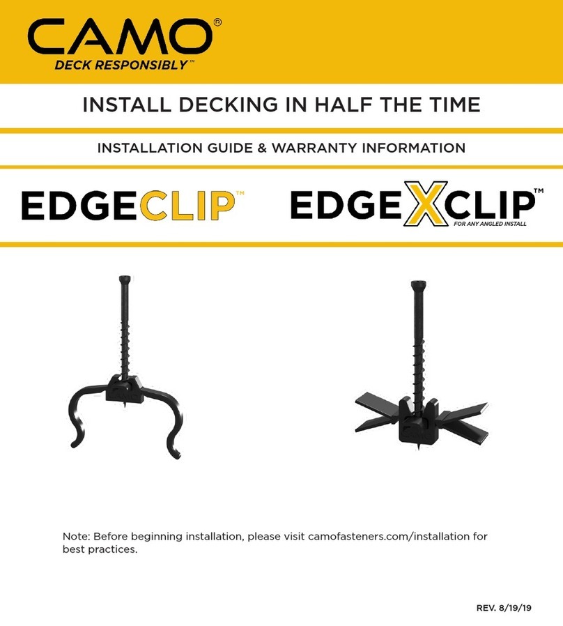 Camo EDGECLIP Instruction Manual