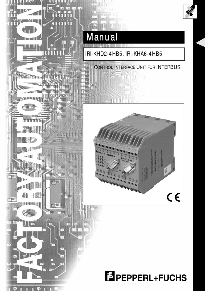 Pepperl+Fuchs IRI-KHD2-4HB5 User manual