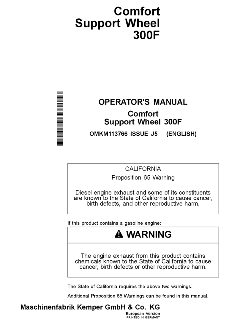 Kemper 300F User manual Kemper 300F User manual