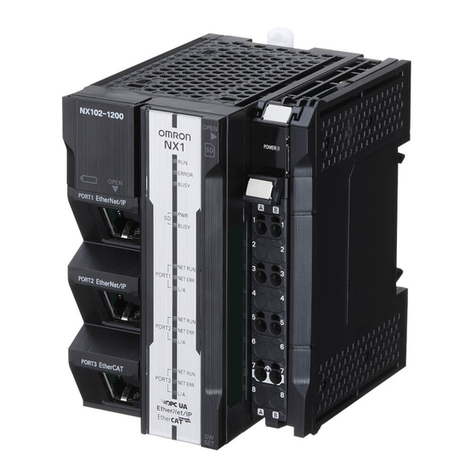 Omron NX1 Series User manual