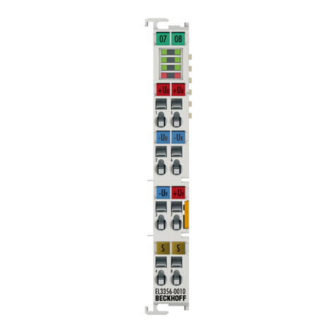Beckhoff EL3356-00 0 Series Documentation