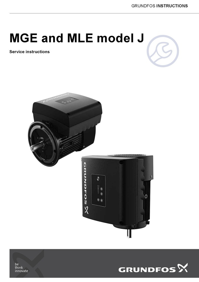Grundfos MGE Series User manual