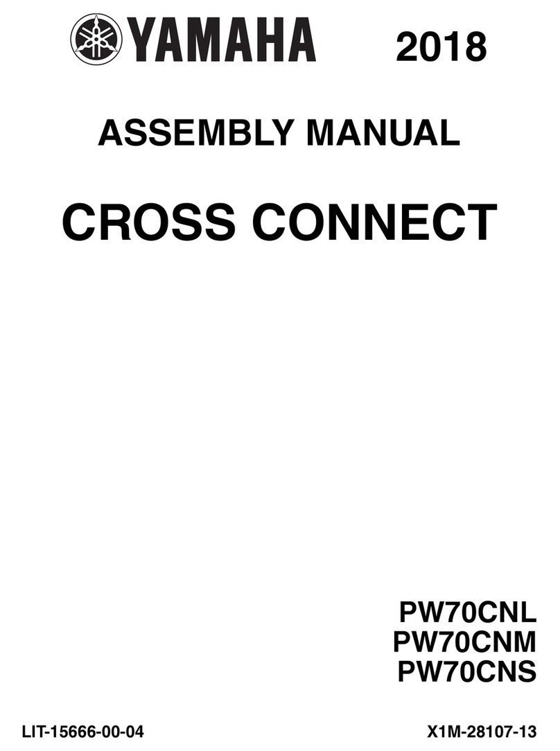Yamaha CROSS CONNECT Series User manual