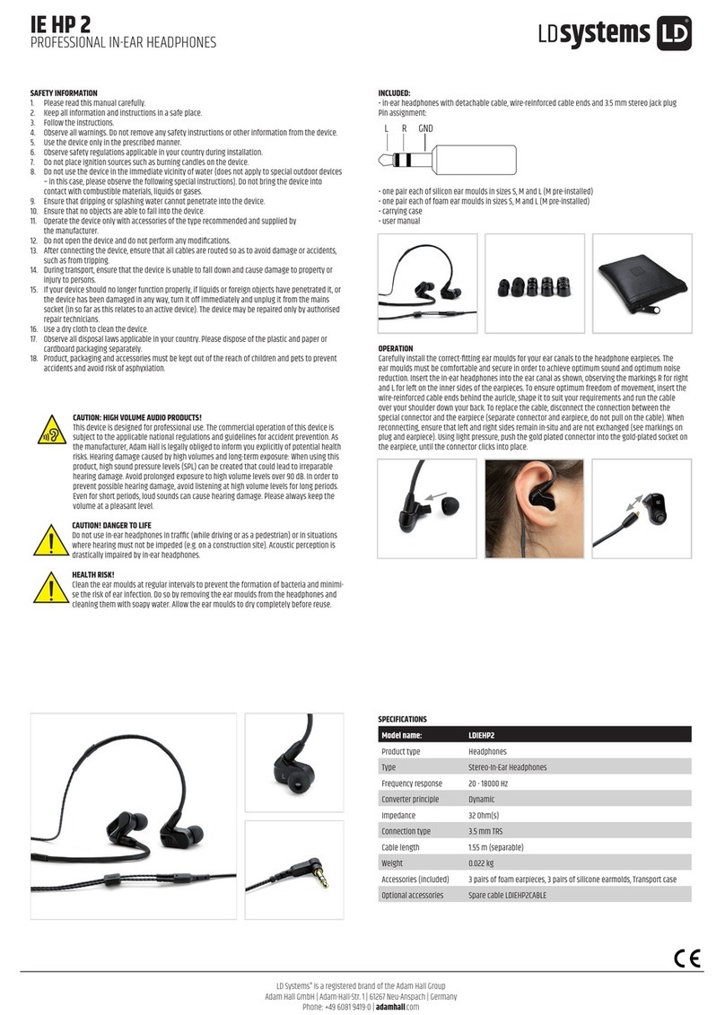 LD LDIEHP2 quick start guide