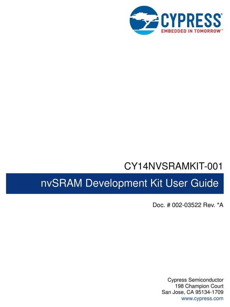 Cypress CY14NVSRAMKIT-001 User manual