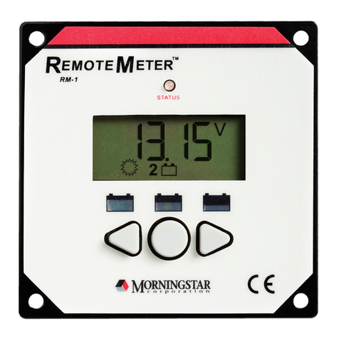Morningstar SunSaver MPPT Meter Map quick start guide Morningstar SunSaver MPPT Meter Map quick start guide