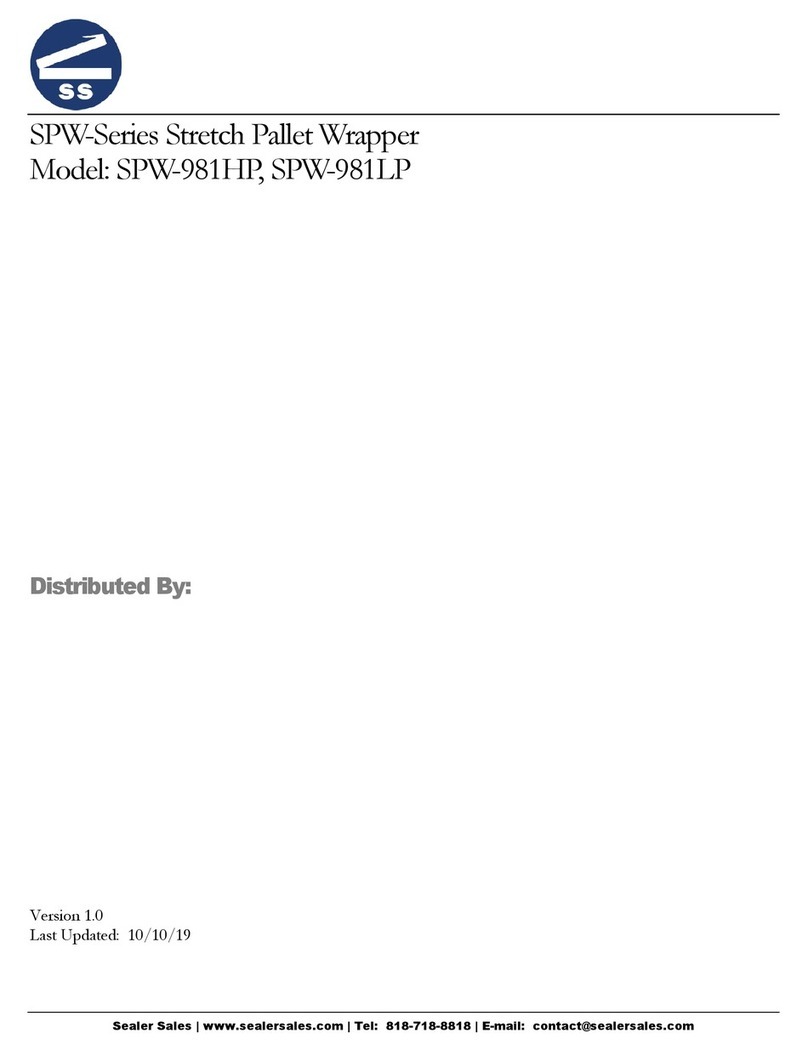 SealerSales SPW Series manual