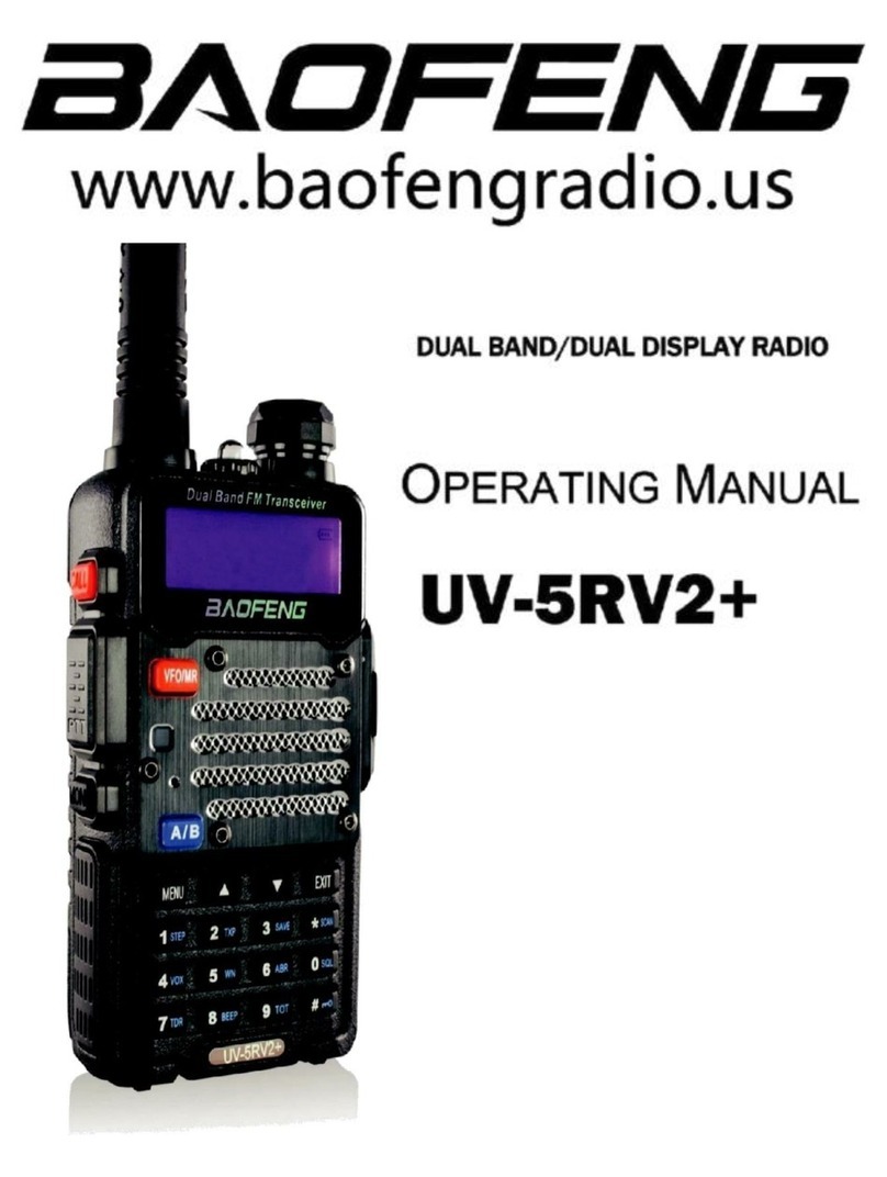 Baofeng UV-5RV2+ operating manual