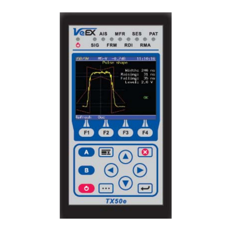 VeEX TX50e Guide