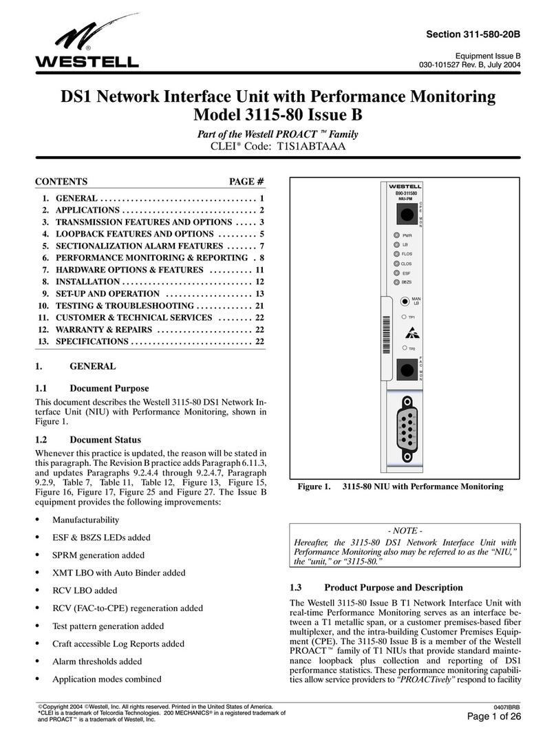Westell PROACT Series manual