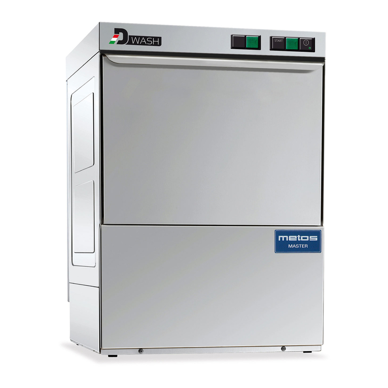 Metos DWASH 50 User manual
