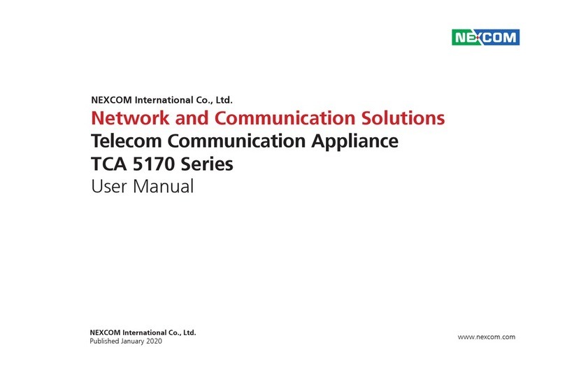 Nexcom TCA 5170 Series user manual