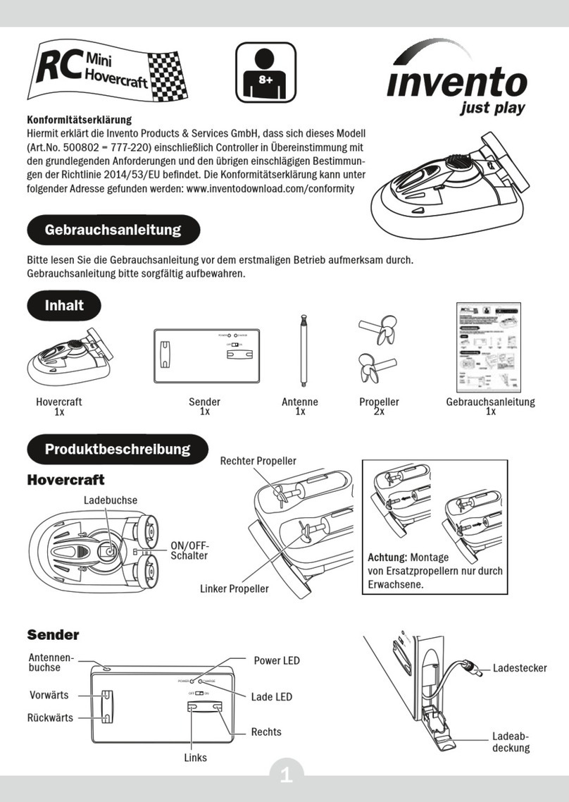 InVento 500802 manual