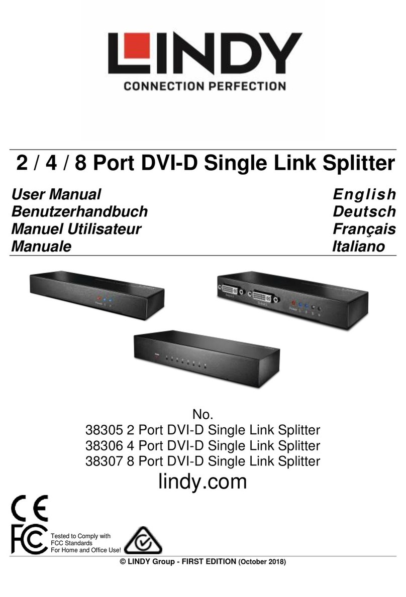 Lindy 38305 User manual
