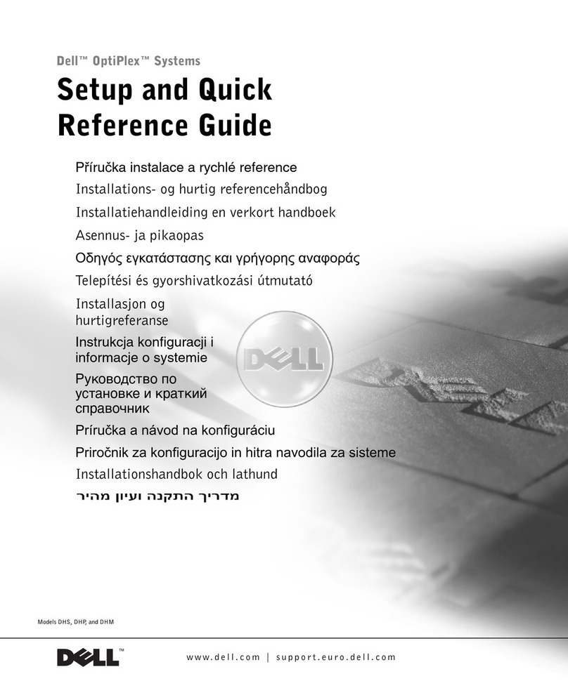 Dell OptiPlex GX270 User manual