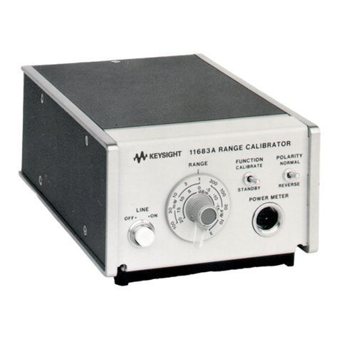 Keysight 11683A Operating and service manual