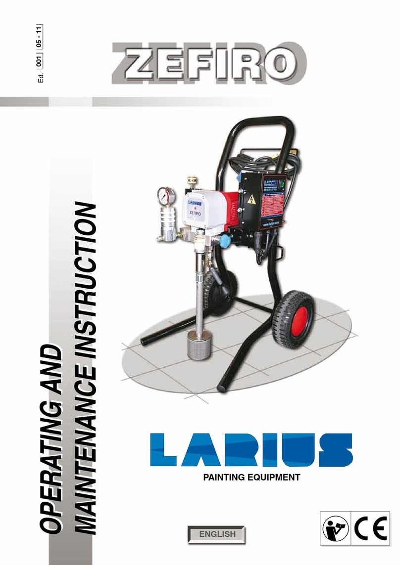 Larius ZEFIRO Operating manual
