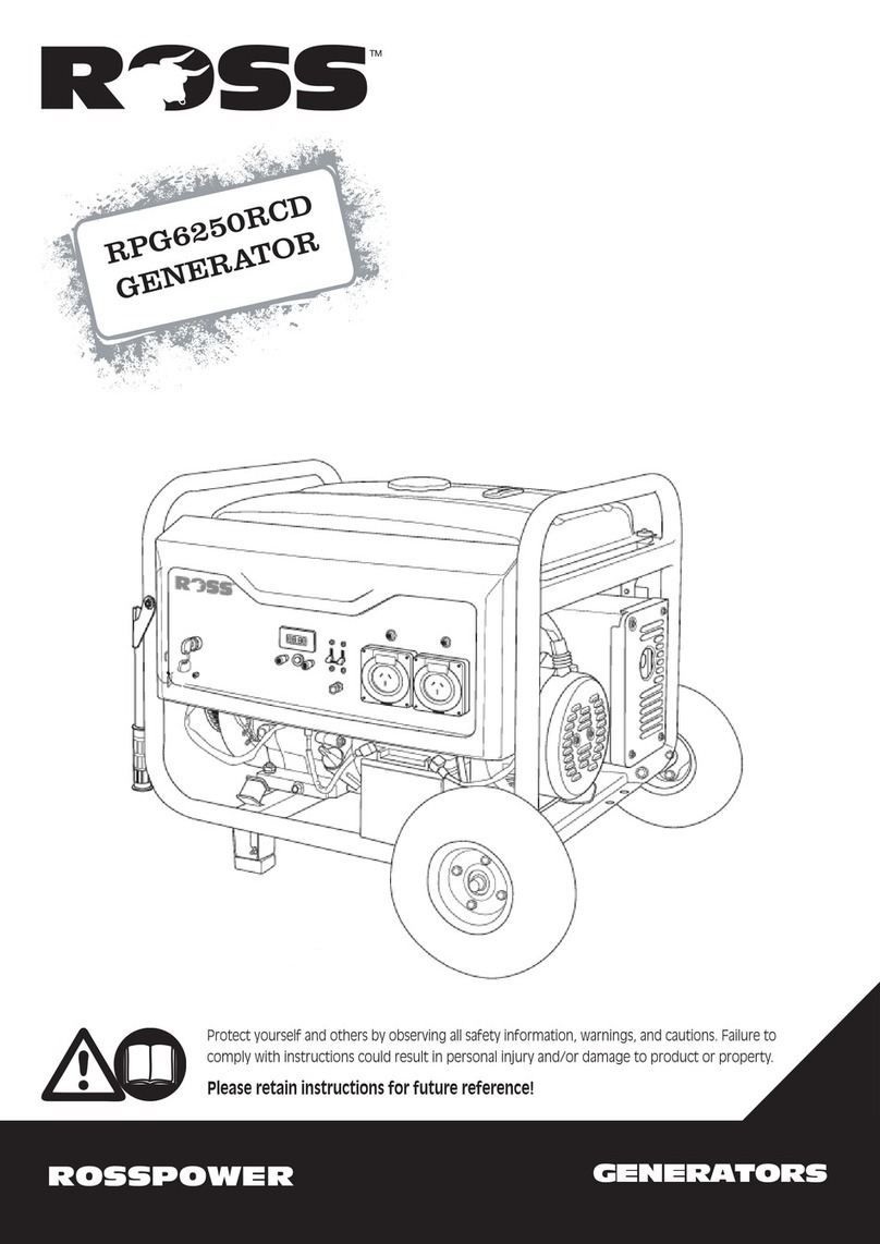 Ross RPG6250RCD manual