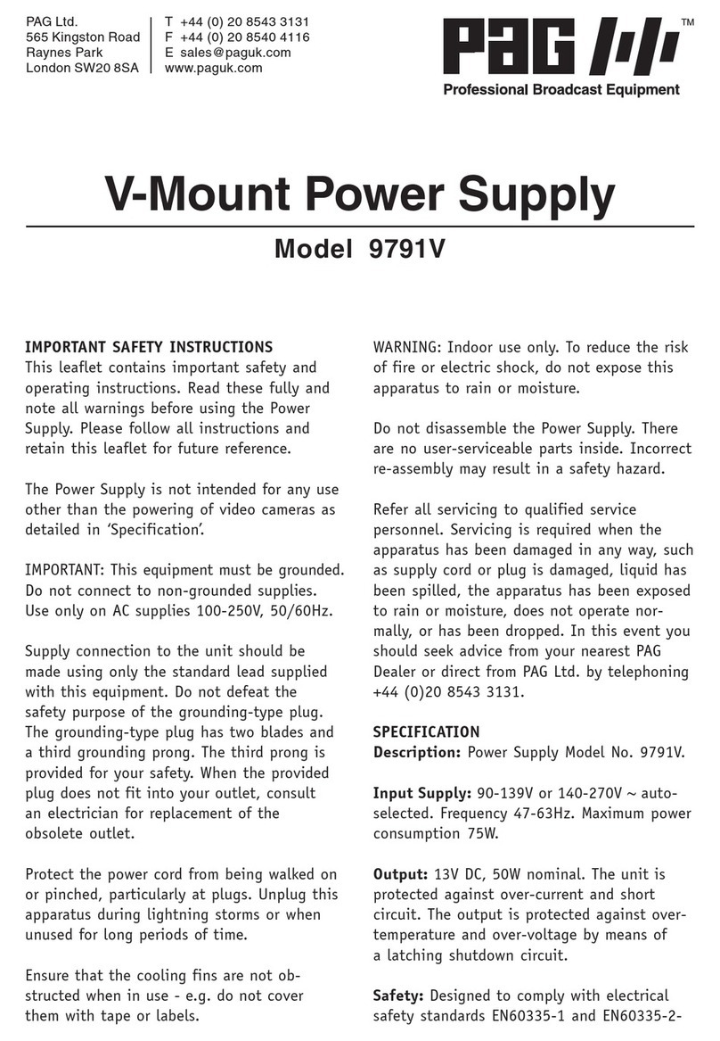 PAG 9791V manual
