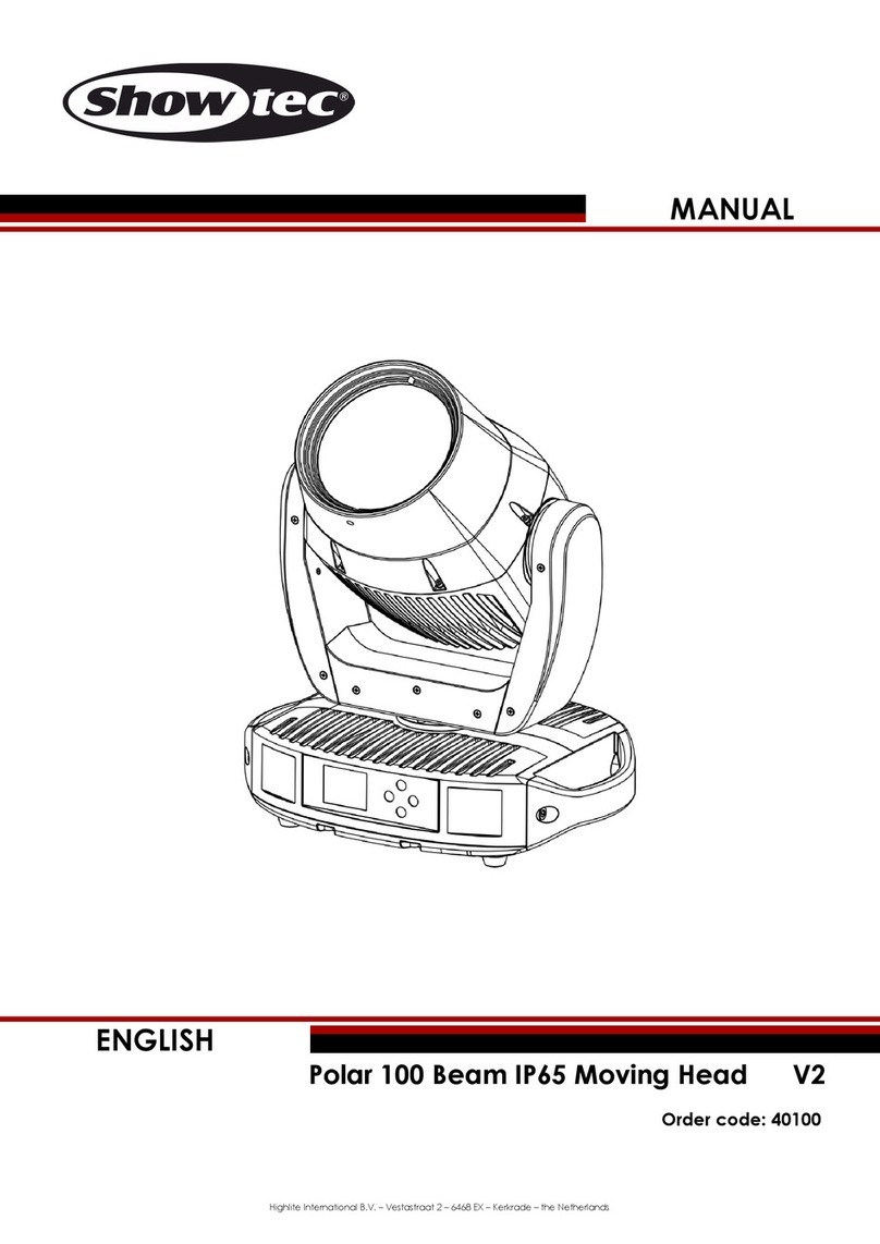 Show Tec Polar 100 Beam manual