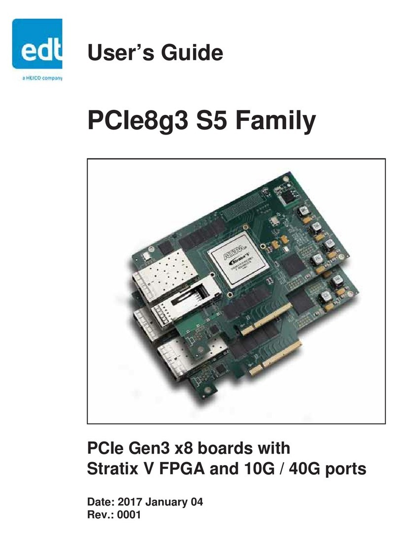 EDT PCIe8g3 S5 Series user guide