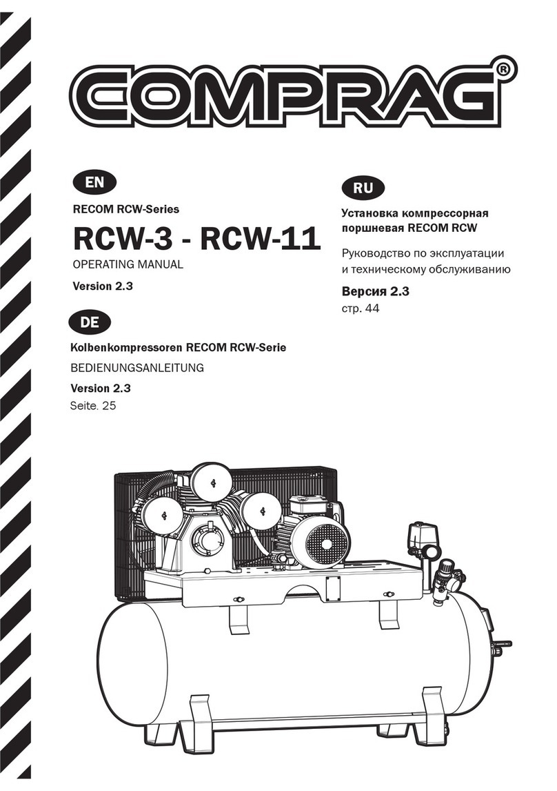 Comprag RECOM RCW Series User manual