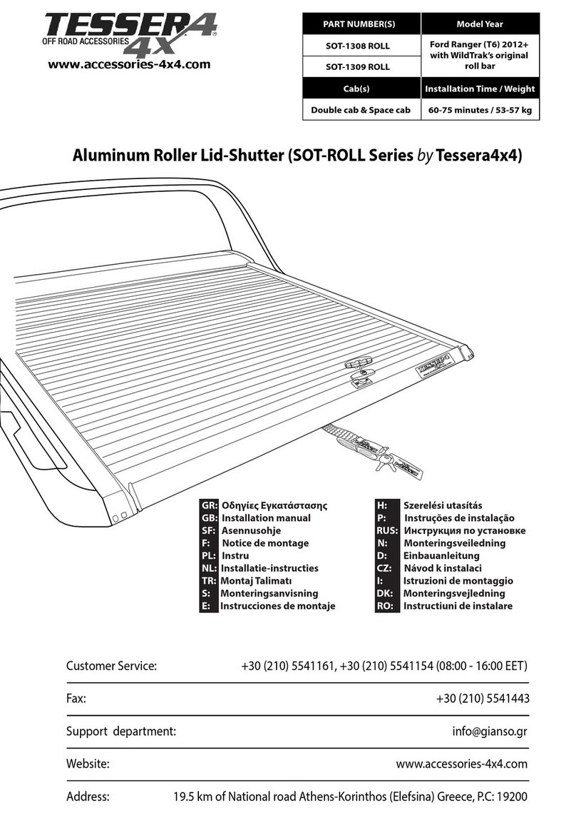 Tessera4x4 SOT-ROLL Series User manual Tessera4x4 SOT-ROLL Series User manual