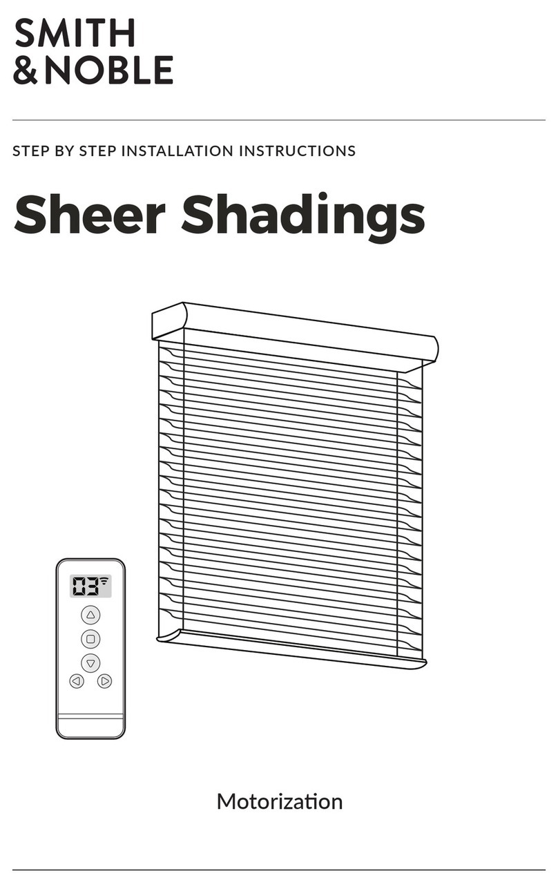 Smith & Noble Sheer Shadings Step by step installation instructions Smith & Noble Sheer Shadings Step by step installation instructions