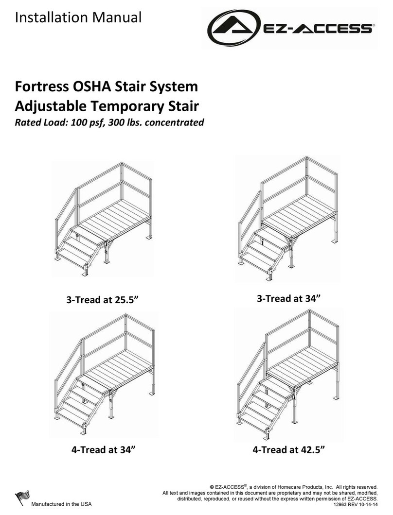 EZ-ACCESS Fortress OSHA Series installation manual
