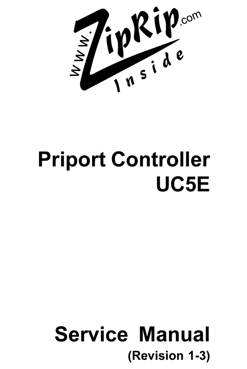 ZipRip UC5E Service manual