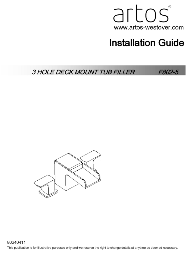 Artos F802-5 User manual Artos F802-5 User manual