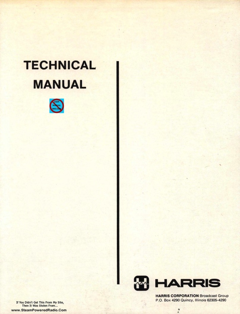 Gates Radio Company DUALUX II M6542-A Instruction book