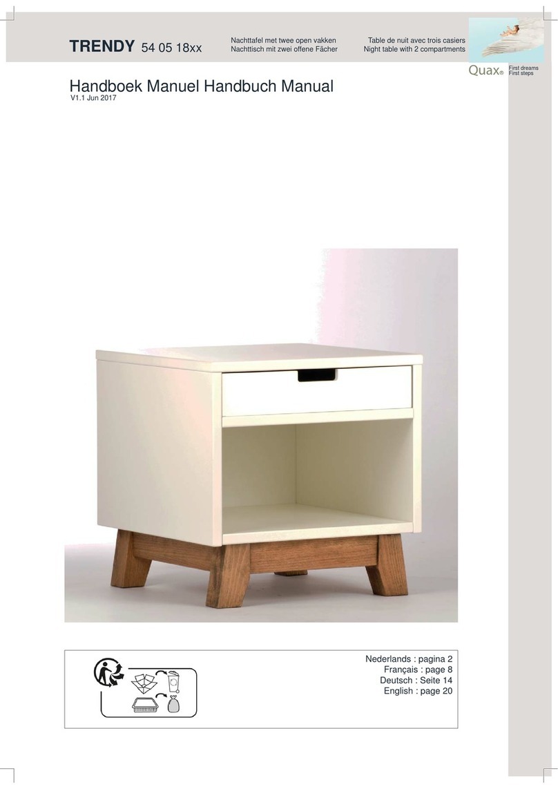 QU-AX TRENDY 54 05 18 Series User manual QU-AX TRENDY 54 05 18 Series User manual