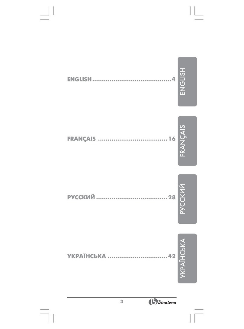 Binatone BM-2068 manual