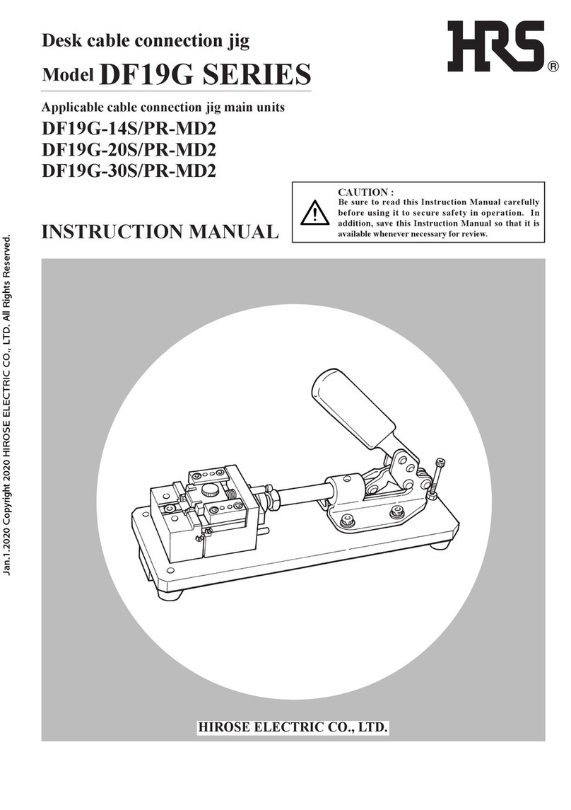 HRS DF19G Series User manual