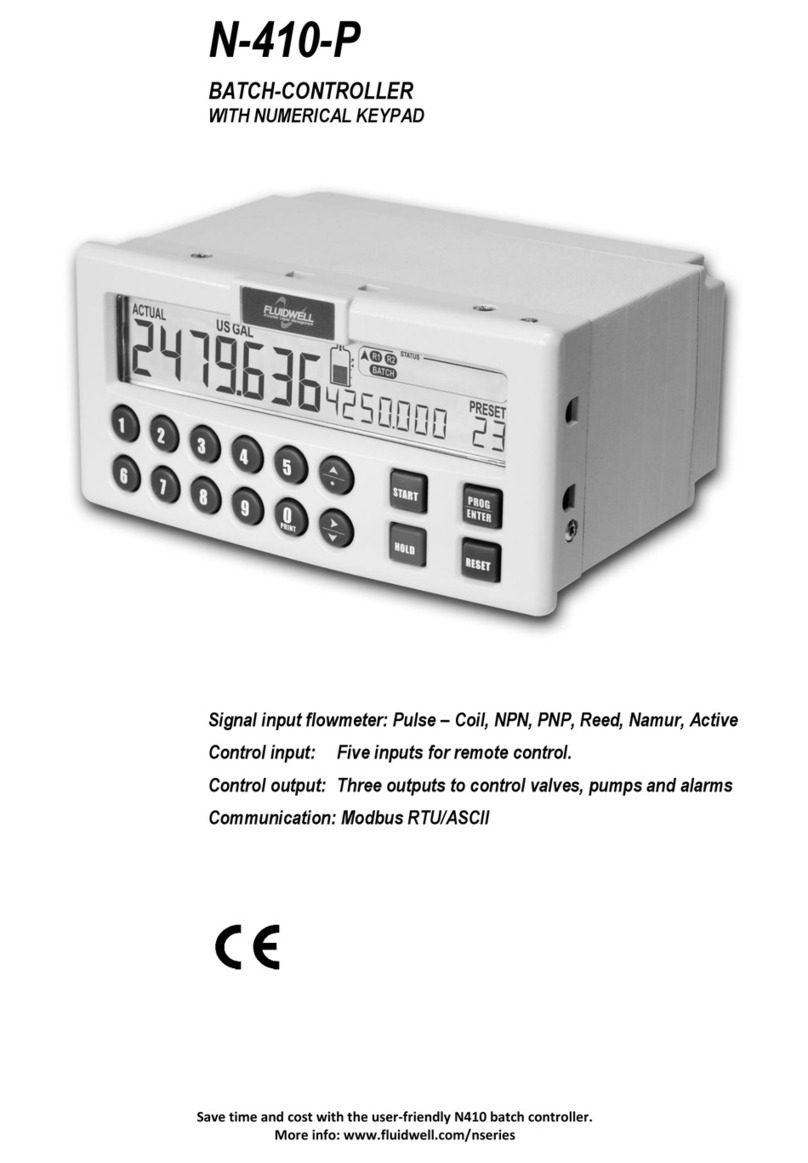 Fluidwell N-410-P User manual