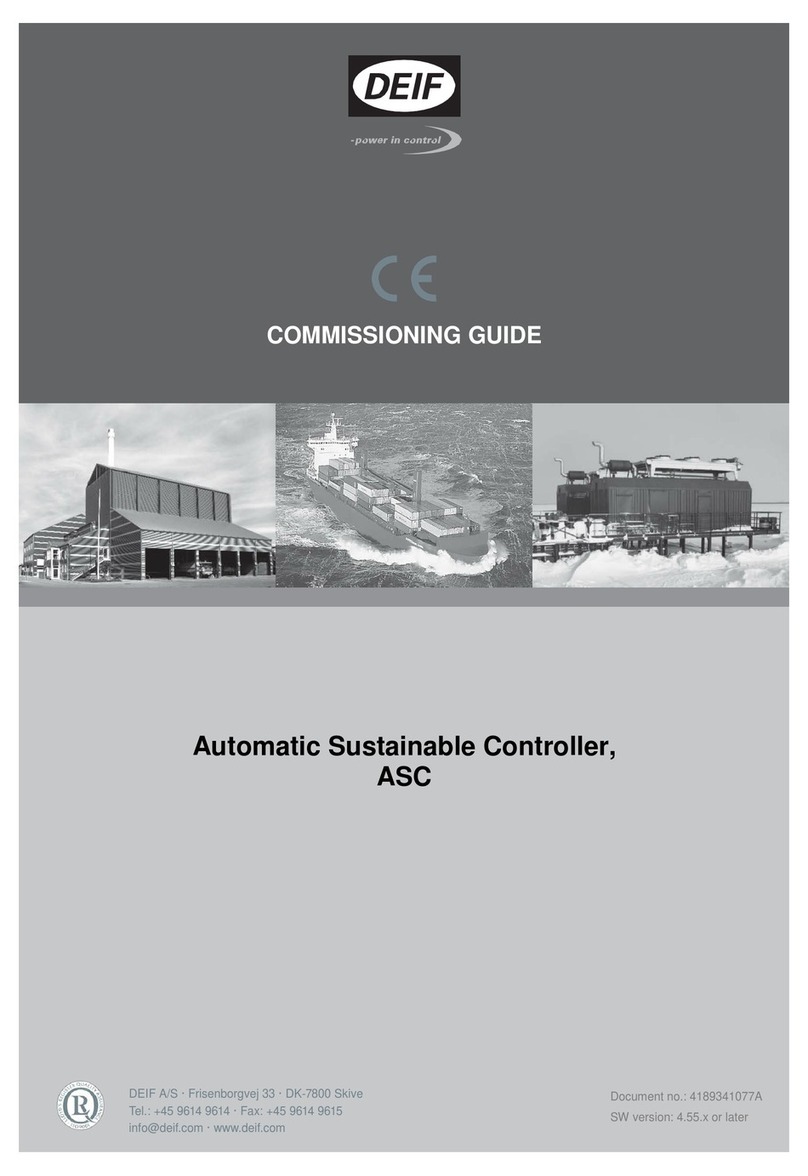 Deif ASC Series User manual