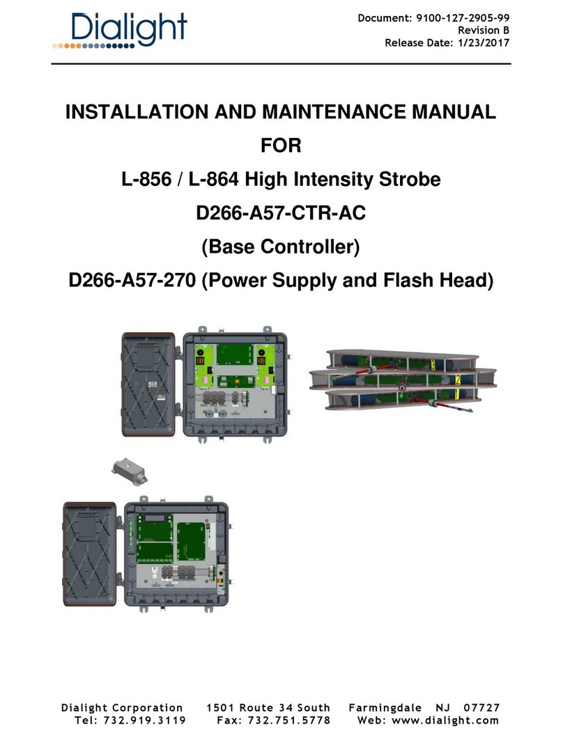 Dialight L-856 Manual