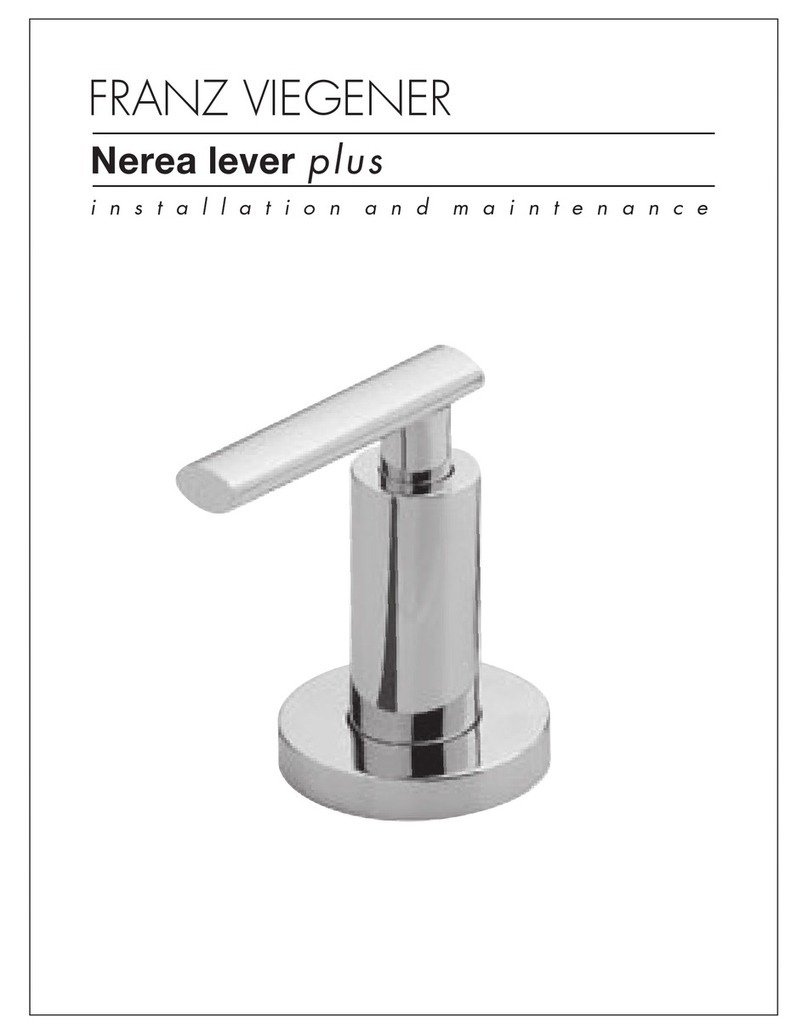 FRANZ VIEGENER Nerea lever plus Installation and Maintenance
