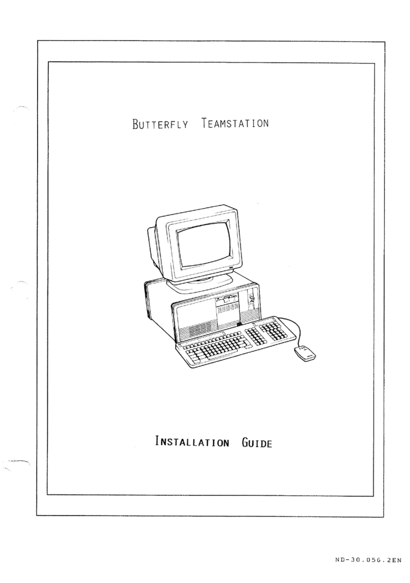 Norsk Data BUTTERFLY TEAMSTATION User manual
