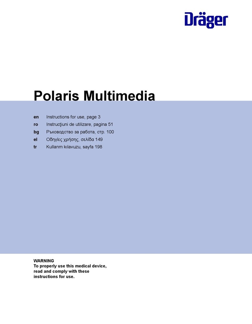Dräger Polaris Multimedia Instructions for use