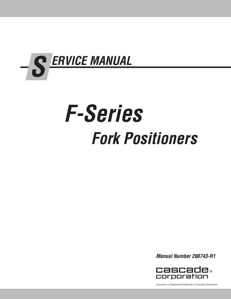 Cascade F Series User manual