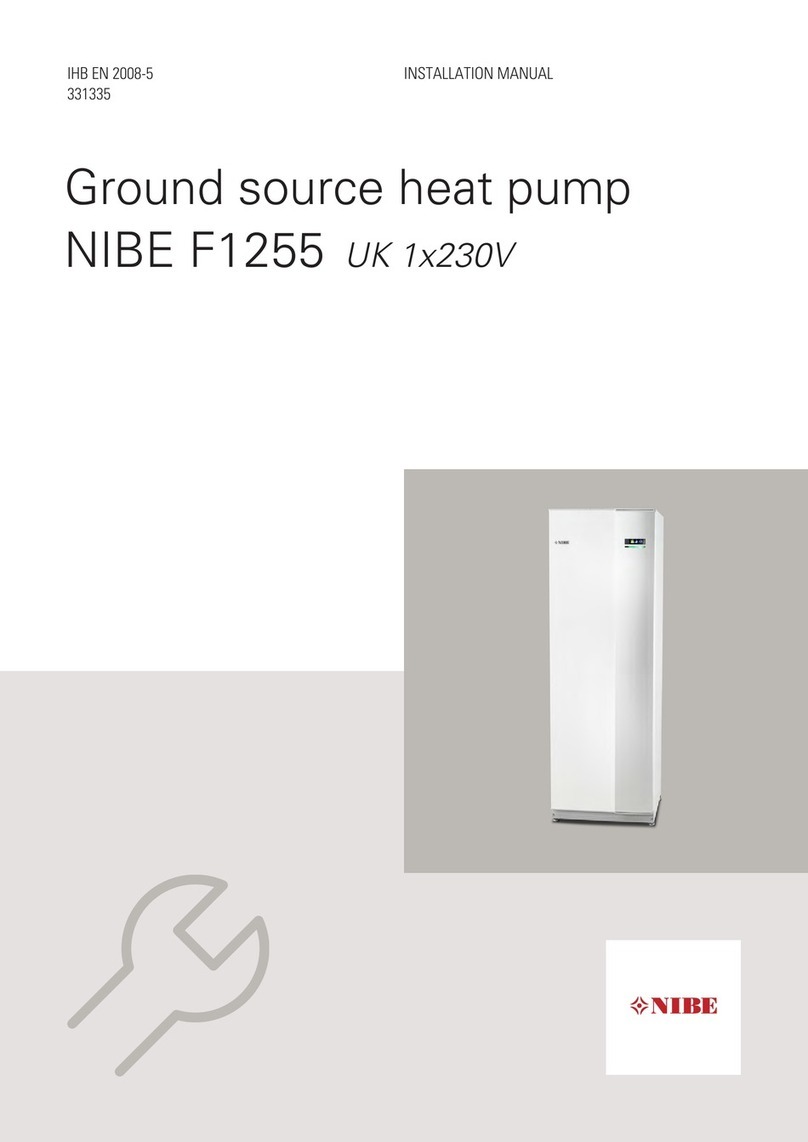 Nibe F1255 Series installation manual