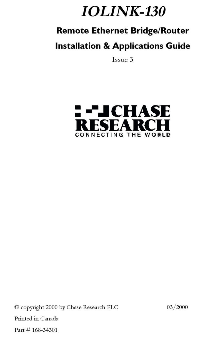 Chase Research IOLINK-130 User guide