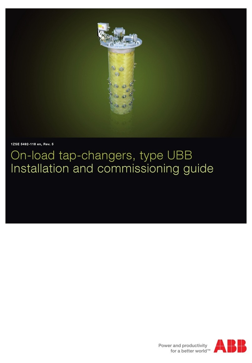 ABB UBB Series Installation and commissioning guide