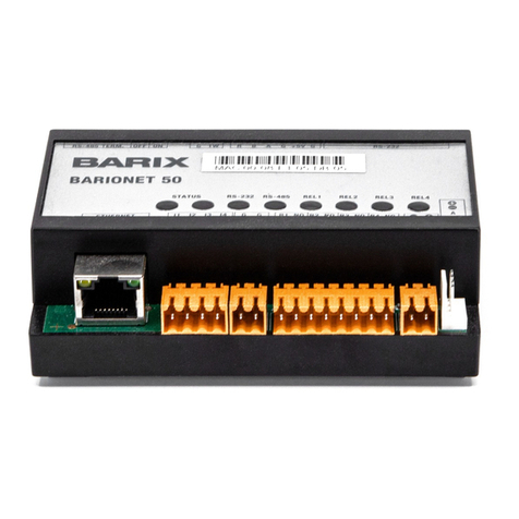 BARIX BARIONET 50 Quick install guide BARIX BARIONET 50 Quick install guide