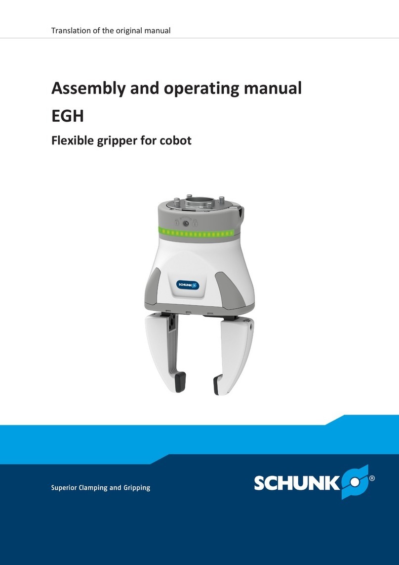 SCHUNK EGH Assembly and operating manual