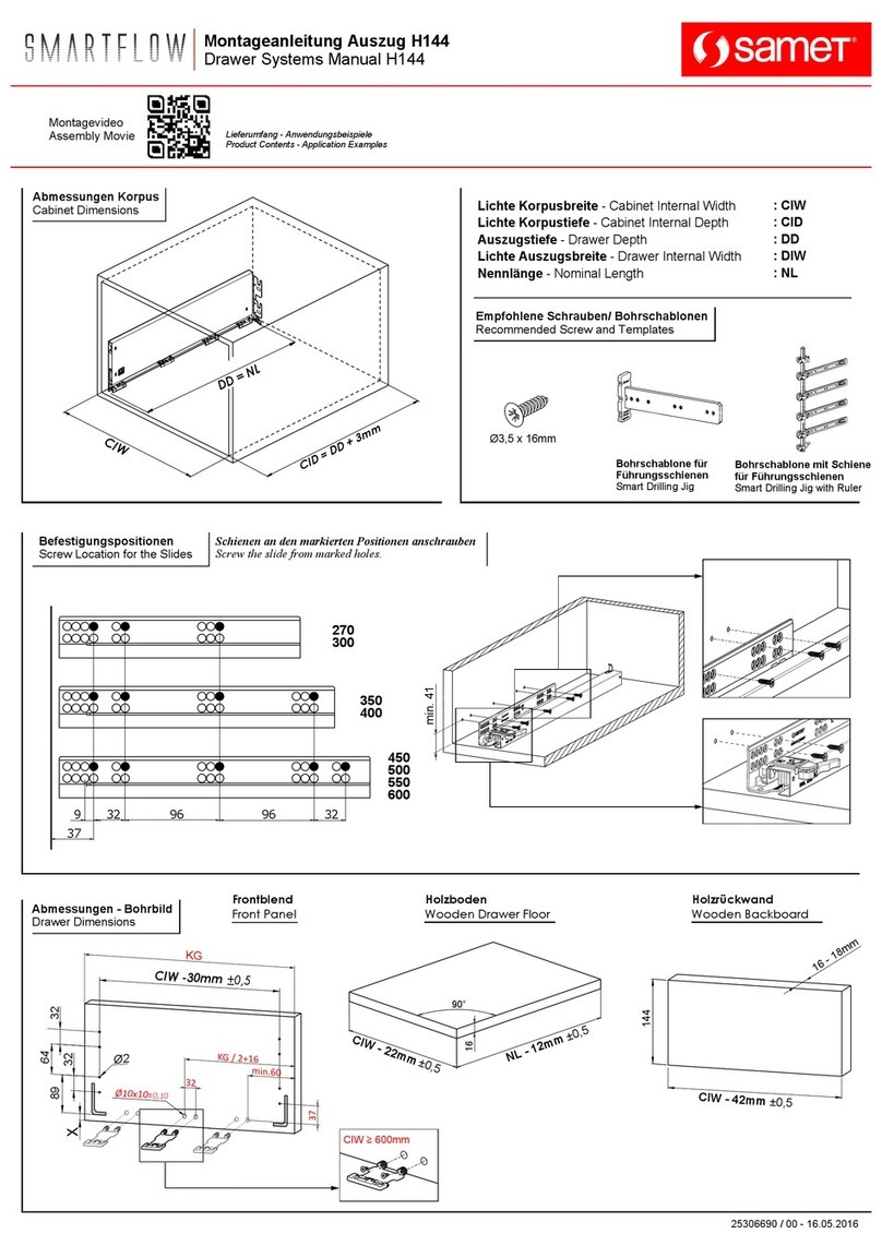 samet SMARTFLOW H144 manual